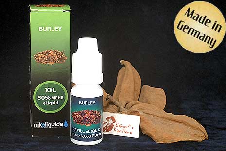 Niko Liquids E-Shisha "Gr�n" Burley 15ml